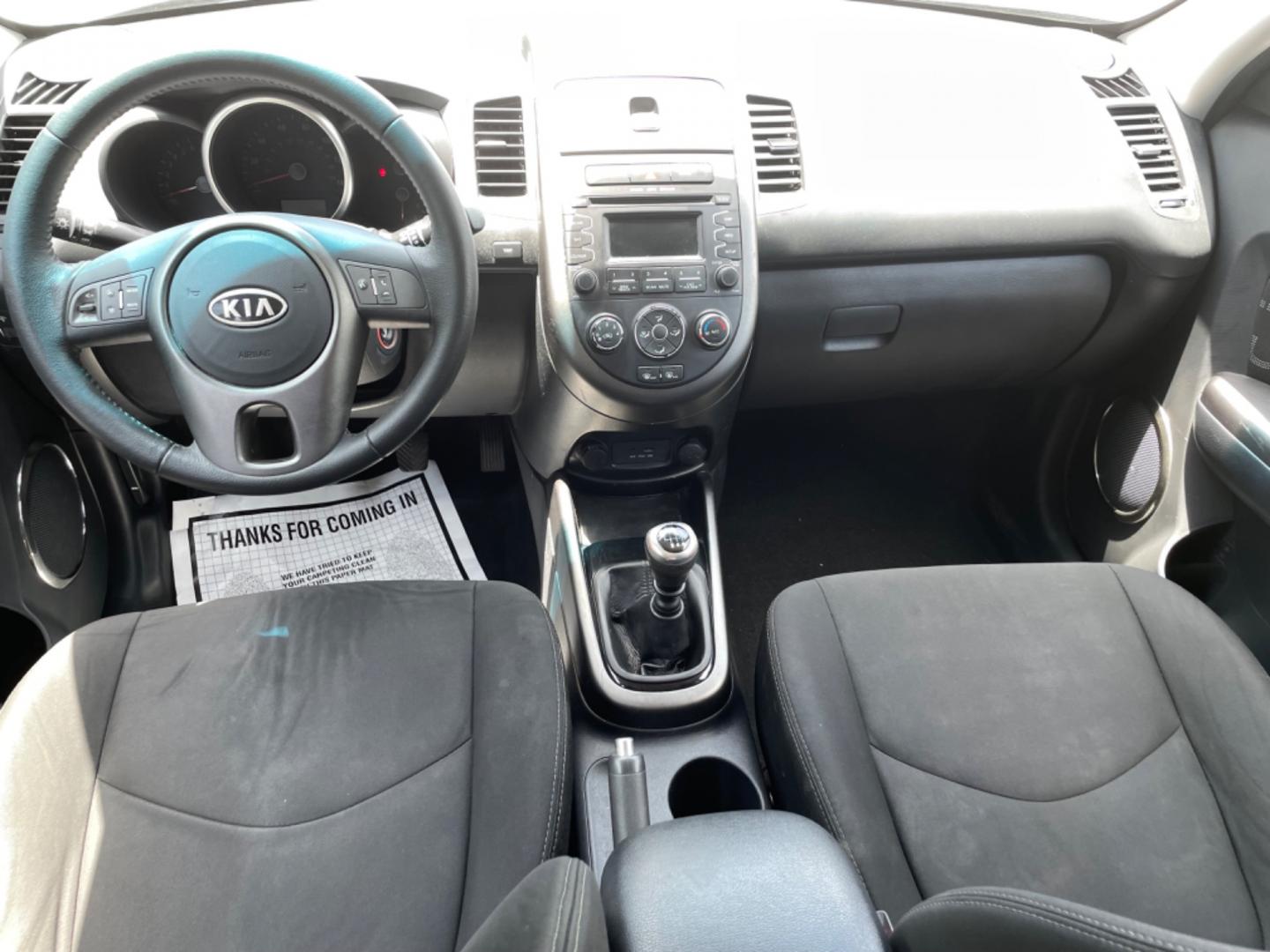 2012 SILVER KIA SOUL + (KNDJT2A62C7) with an 2.0L engine, 6-Speed Manual transmission, located at 5103 Dorchester Rd., Charleston, SC, 29418-5607, (843) 767-1122, 36.245171, -115.228050 - Certified One Owner with 6-SPeed Manual Transmission, CD/AUX/Sat/Bluetooth, Power Windows, Power Locks, Power Mirrors, Keyless Entry, Spacious Cargo, Alloy Wheels. Clean CarFax (no accidents reported!) Local Trade-in!! 146k miles Located at New Life Auto Sales! 2023 WINNER for Post & Courier's Cha - Photo#16